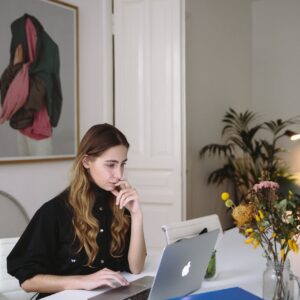 Photo Of Woman Using Laptop